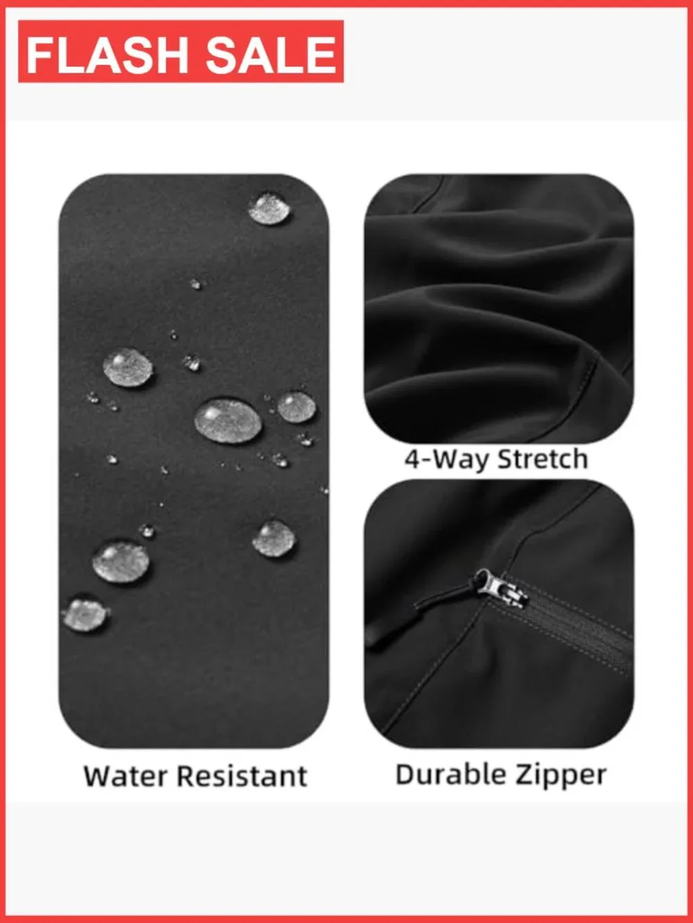 Men's Quick Dry Swim Trunks Board Shorts with Zipper Pockets